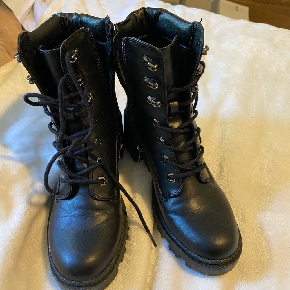 Steve Madden Combat Boots